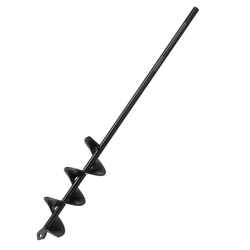 Ruooson Auger Drill Bit for Planting 1.9X14.5 in Garden AugerSpiral Easy Planter Rapid Planter Plant for 3/8" Hex Drive <1Pcs>. (1.9x14.5 in) - Image 4